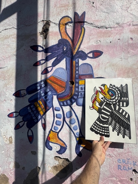 Águila (grande / gris)